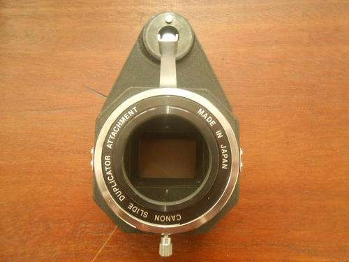 Vintage Cannon Slide Duplicator Attachment